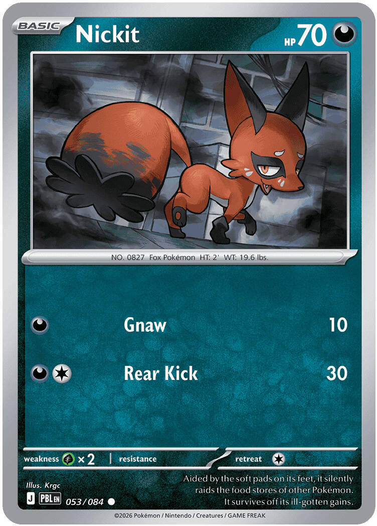 Nickit (053/084) [Mega Evolution: Pitch Black] | Gear Gaming Fayetteville