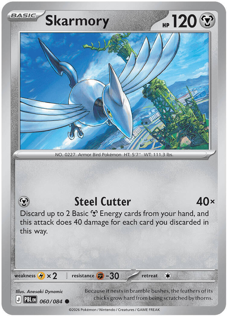 Skarmory (060/084) [Mega Evolution: Pitch Black] | Gear Gaming Fayetteville