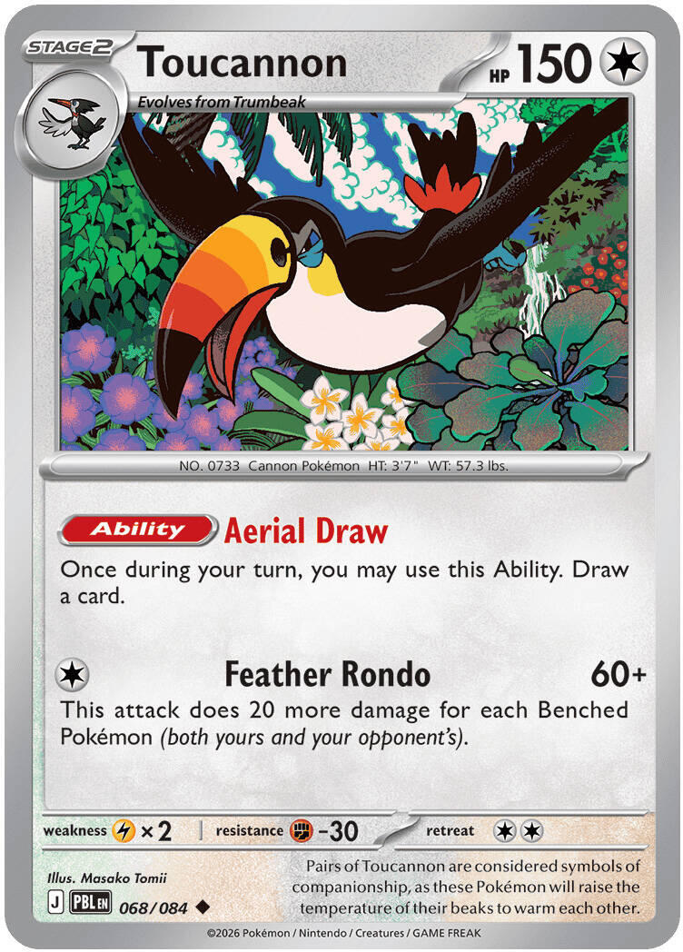 Toucannon (068/084) [Mega Evolution: Pitch Black] | Gear Gaming Fayetteville