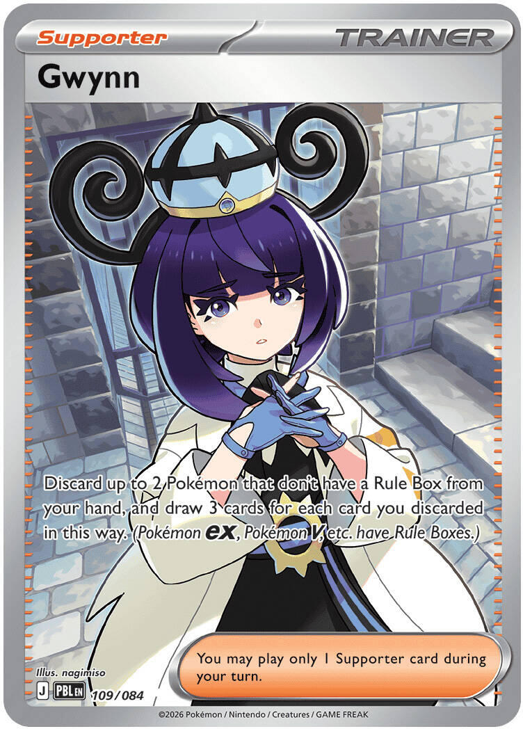 Gwynn (109/084) [Mega Evolution: Pitch Black] | Gear Gaming Fayetteville
