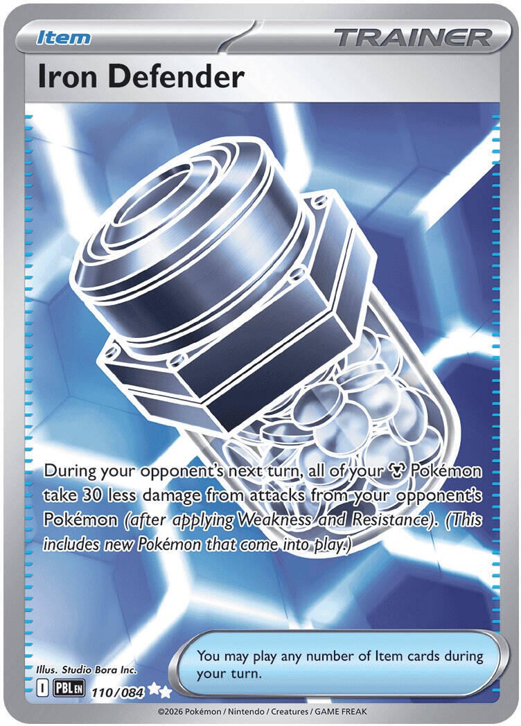 Iron Defender (110/084) [Mega Evolution: Pitch Black] | Gear Gaming Fayetteville