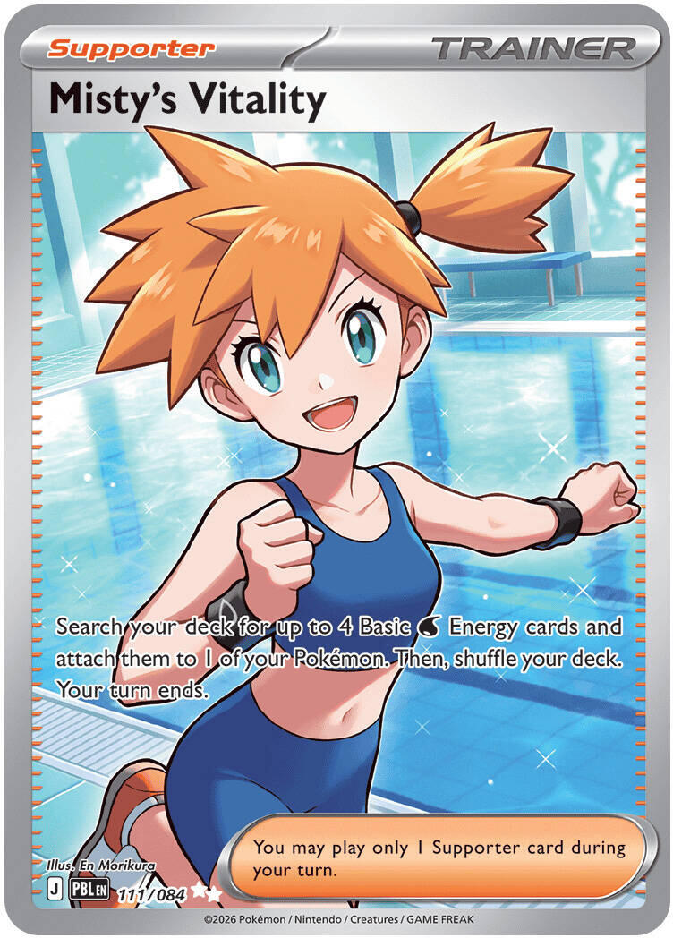 Misty's Vitality (111/084) [Mega Evolution: Pitch Black] | Gear Gaming Fayetteville