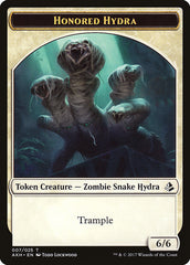 Honored Hydra // Warrior Double-Sided Token [Amonkhet Tokens] | Gear Gaming Fayetteville