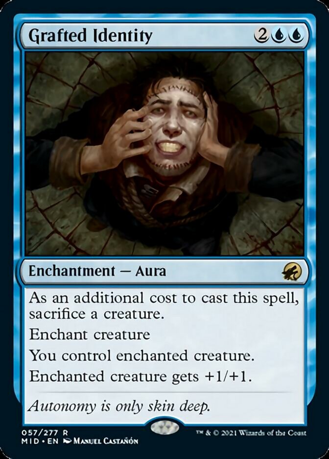 Grafted Identity [Innistrad: Midnight Hunt] | Gear Gaming Fayetteville