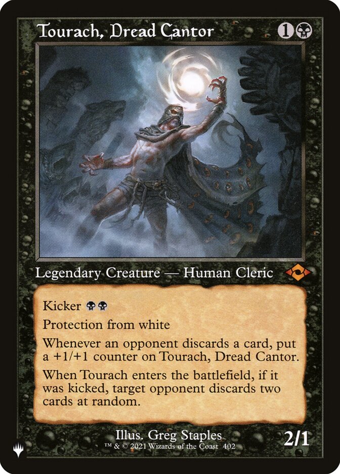 Tourach, Dread Cantor (Retro Frame) [The List] | Gear Gaming Fayetteville