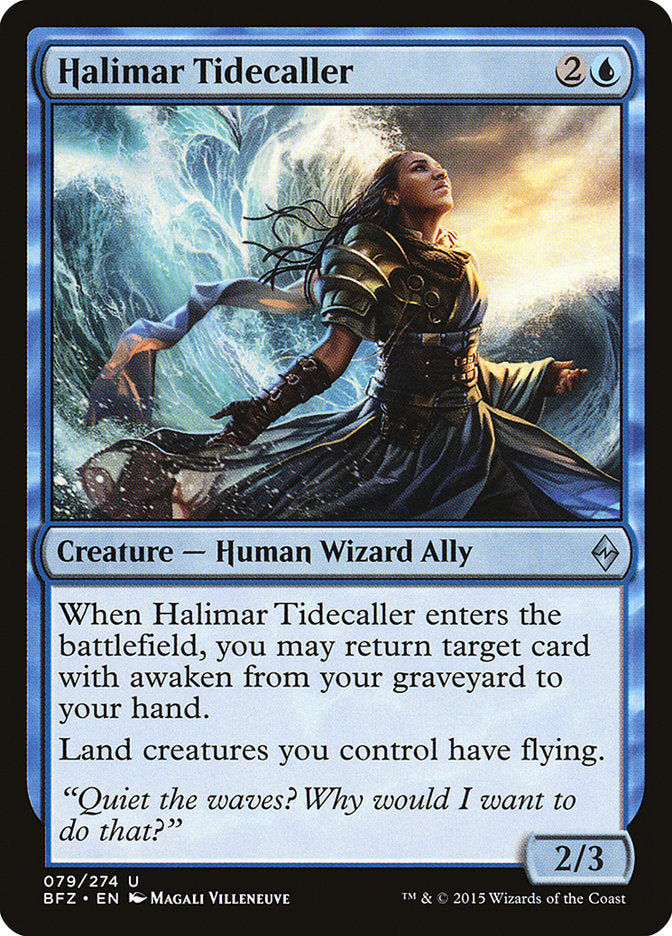 Halimar Tidecaller [Battle for Zendikar] | Gear Gaming Fayetteville
