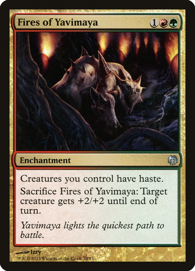 Fires of Yavimaya [Duel Decks: Heroes vs. Monsters] | Gear Gaming Fayetteville