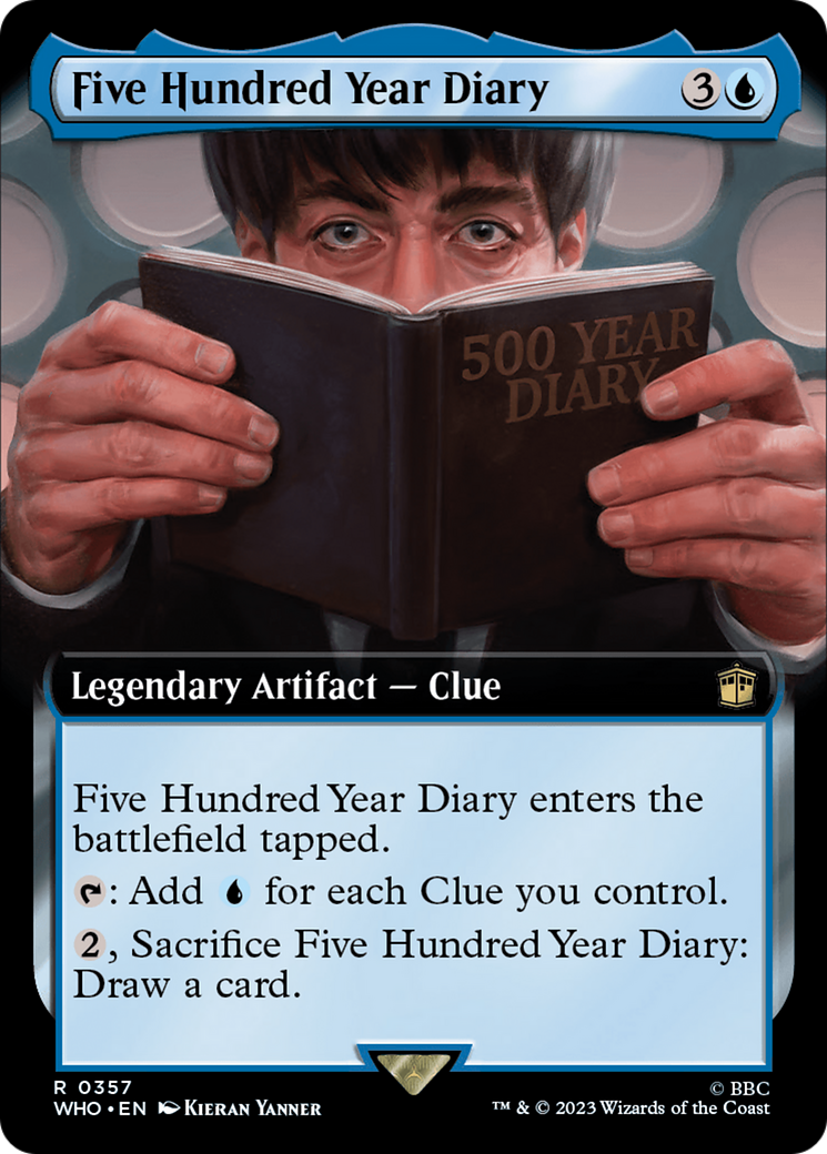 Five Hundred Year Diary (Extended Art) [Doctor Who] | Gear Gaming Fayetteville