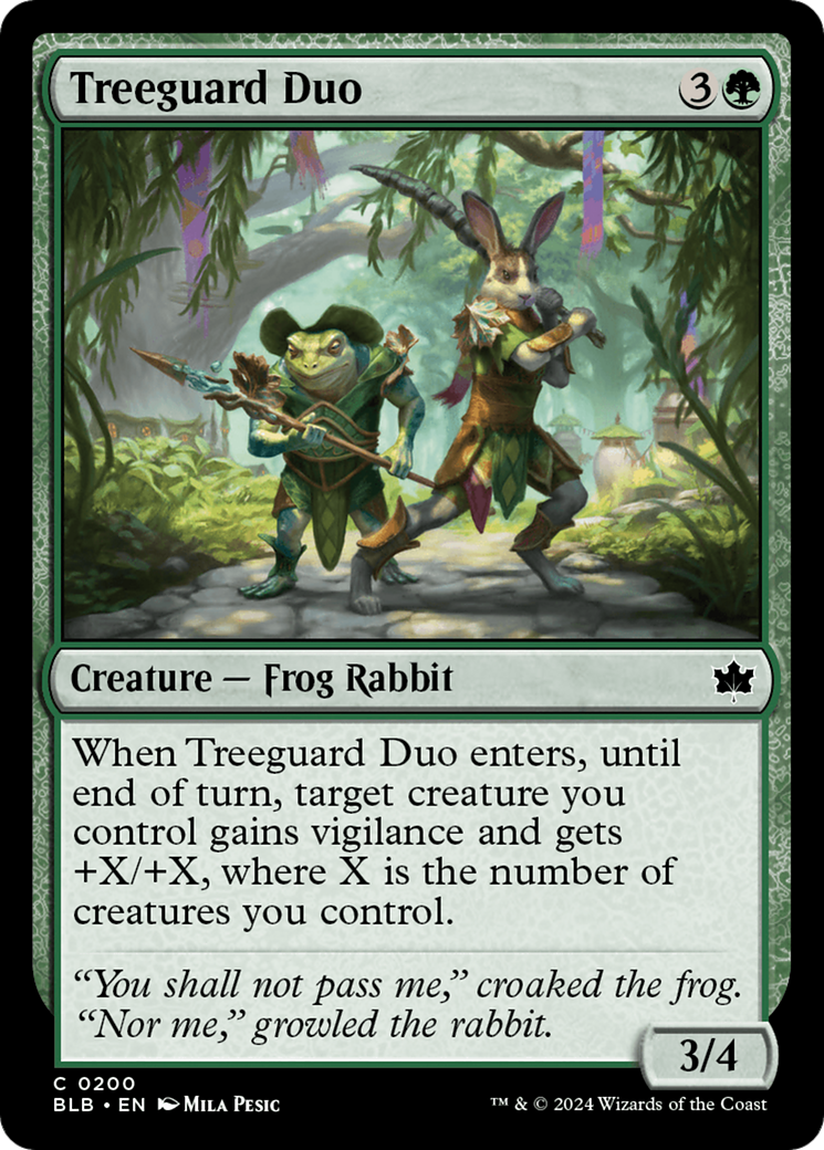 Treeguard Duo [Bloomburrow] | Gear Gaming Fayetteville