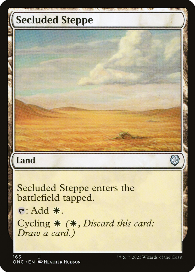 Secluded Steppe [Phyrexia: All Will Be One Commander] | Gear Gaming Fayetteville