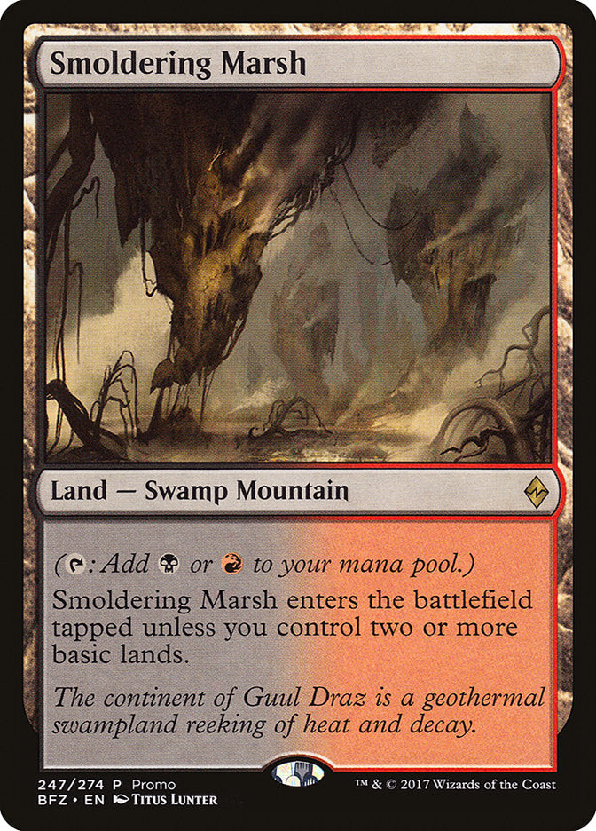 Smoldering Marsh (Promo) [Standard Showdown Promos] | Gear Gaming Fayetteville