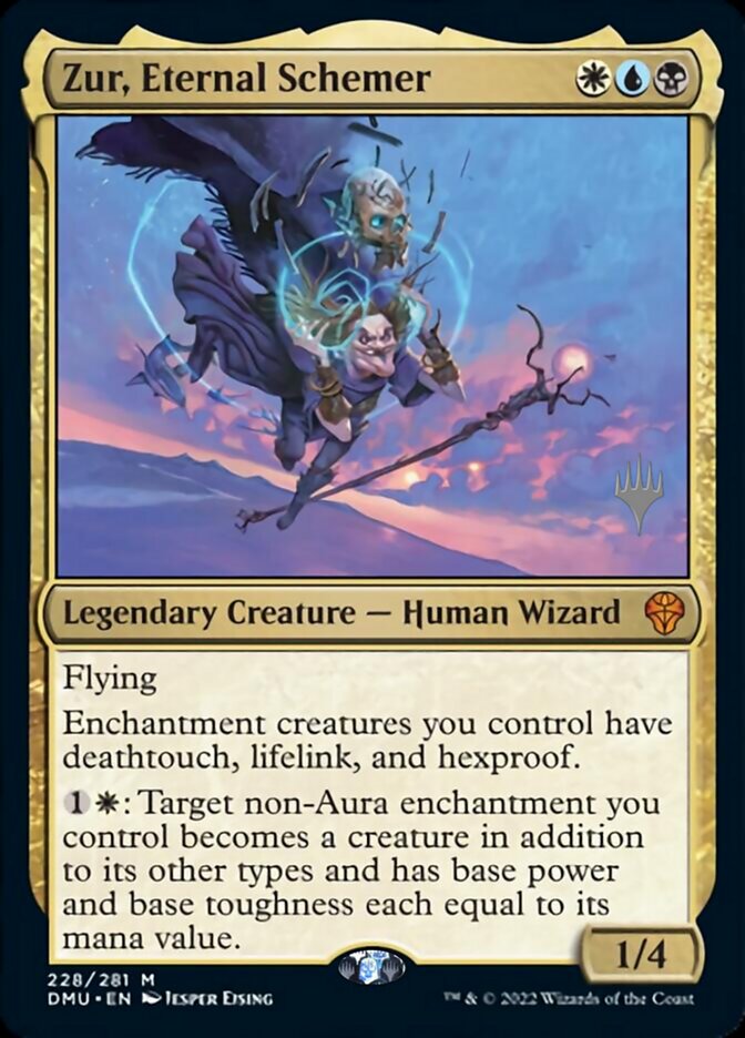 Zur, Eternal Schemer (Promo Pack) [Dominaria United Promos] | Gear Gaming Fayetteville