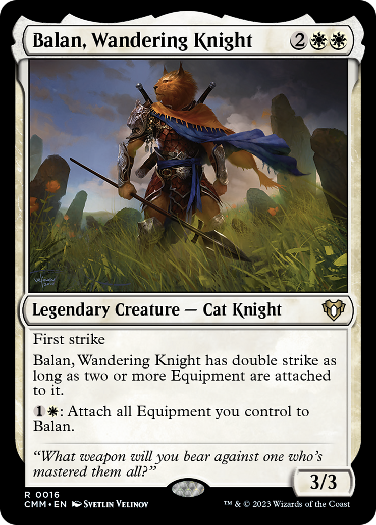 Balan, Wandering Knight [Commander Masters] | Gear Gaming Fayetteville