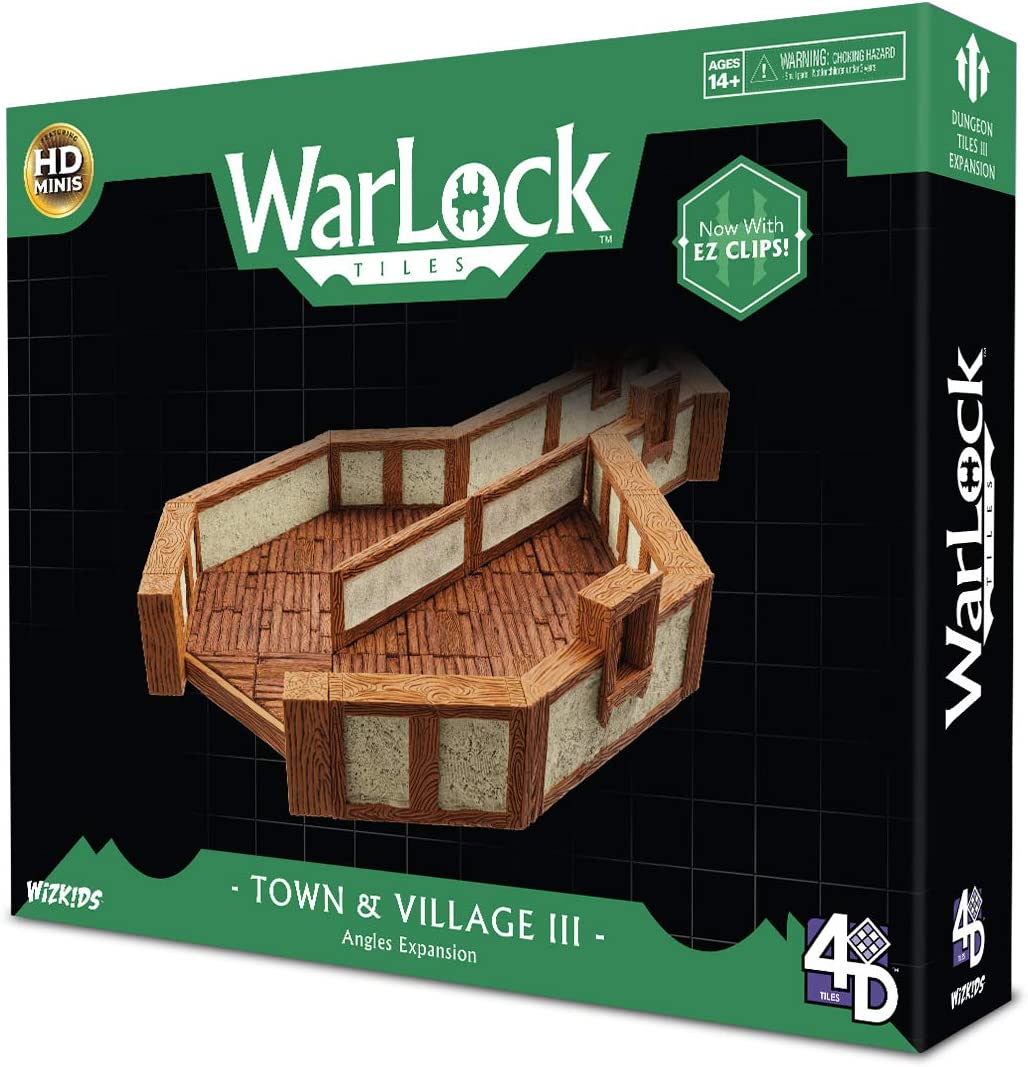 WarLock Tiles Town & Village III Angles Expansion | Gear Gaming Fayetteville