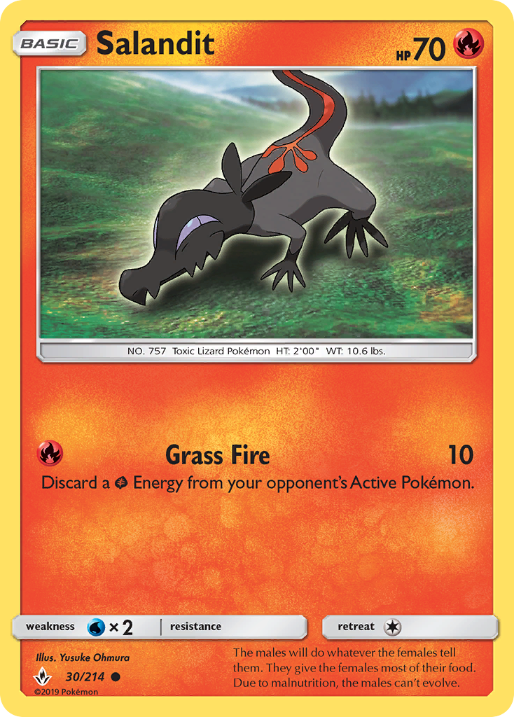 Salandit (30/214) [Sun & Moon: Unbroken Bonds] | Gear Gaming Fayetteville