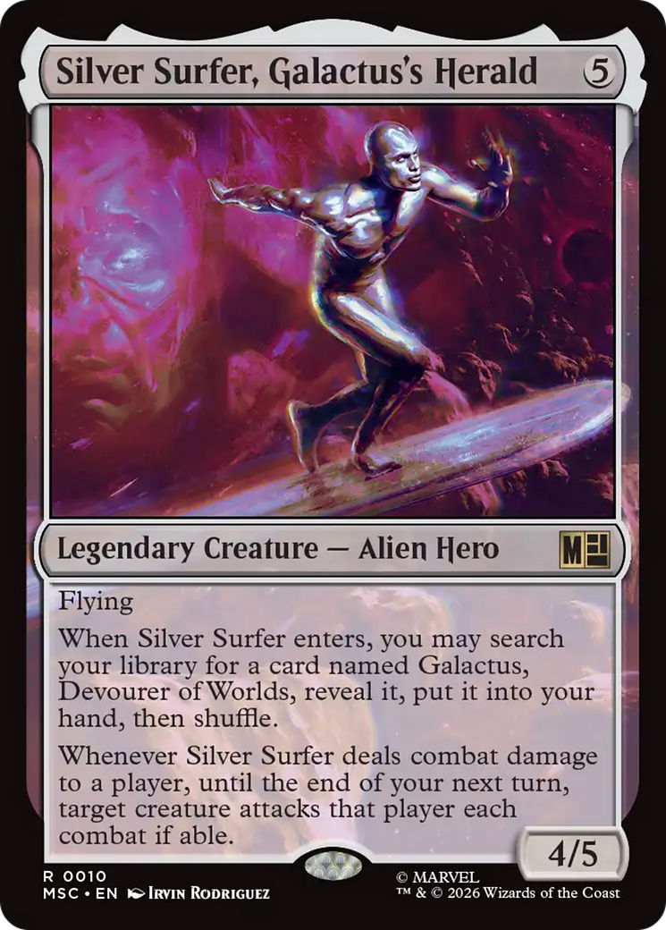 Silver Surfer, Galactus's Herald [Marvel Super Heroes Commander] | Gear Gaming Fayetteville