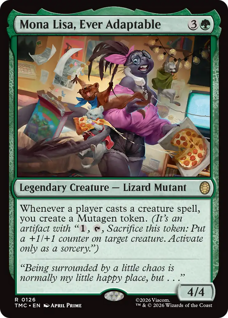 Mona Lisa, Ever Adaptable [Teenage Mutant Ninja Turtles Commander] | Gear Gaming Fayetteville