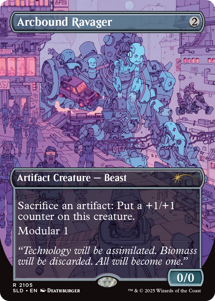 Arcbound Ravager (2105) (Galaxy Foil) [Secret Lair Drop Series] | Gear Gaming Fayetteville