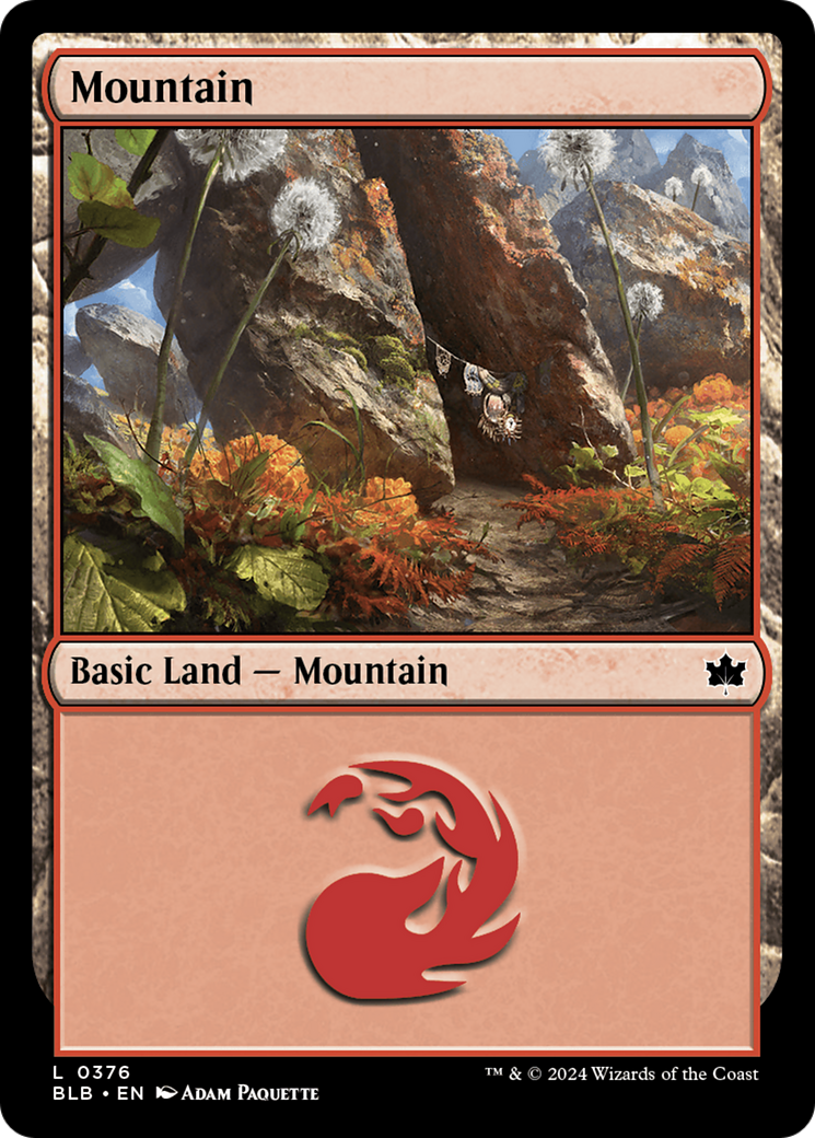 Mountain (0376) [Bloomburrow] | Gear Gaming Fayetteville