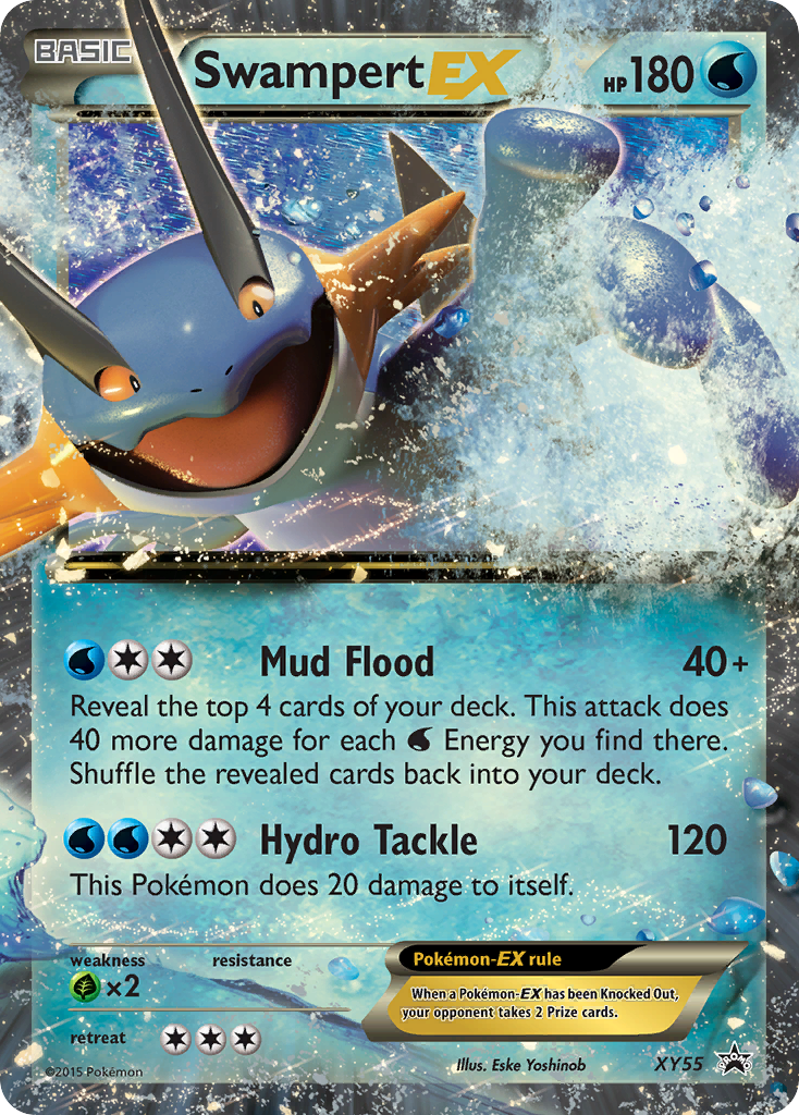 Swampert EX (XY55) [XY: Black Star Promos] | Gear Gaming Fayetteville