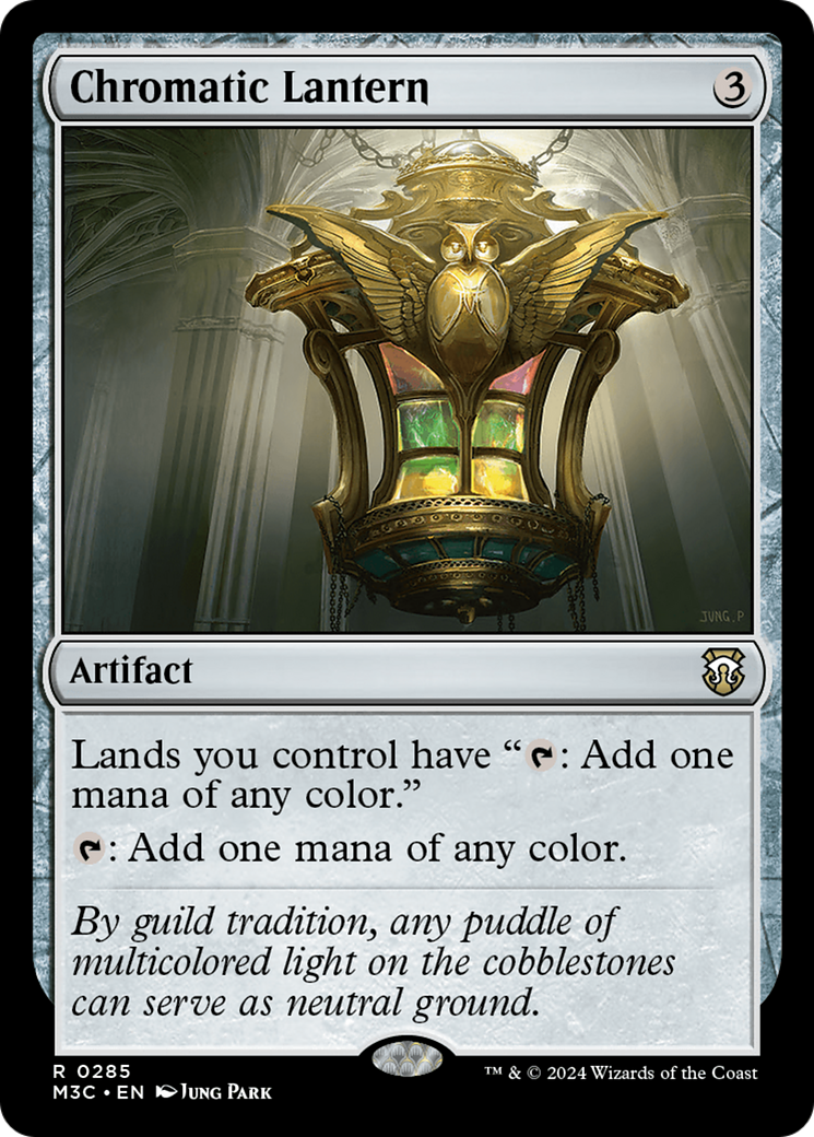 Chromatic Lantern (Ripple Foil) [Modern Horizons 3 Commander] | Gear Gaming Fayetteville