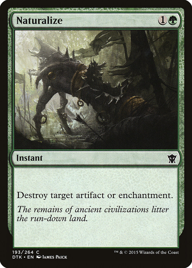 Naturalize [Dragons of Tarkir] | Gear Gaming Fayetteville