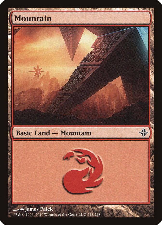 Mountain (243) [Rise of the Eldrazi] | Gear Gaming Fayetteville
