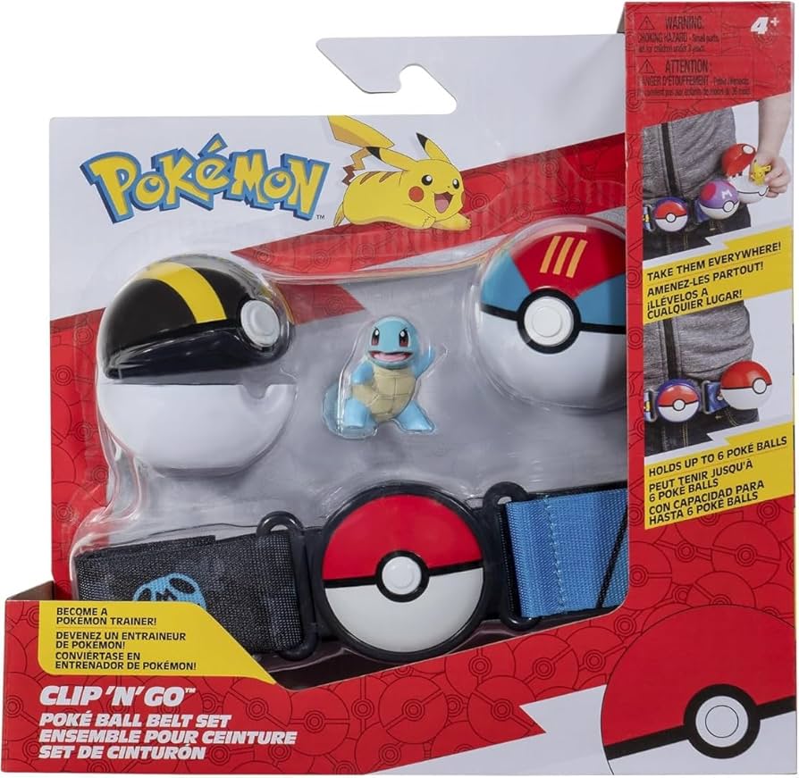 Pokemon Clip N' Go Poke Belt: Squirtle | Gear Gaming Fayetteville