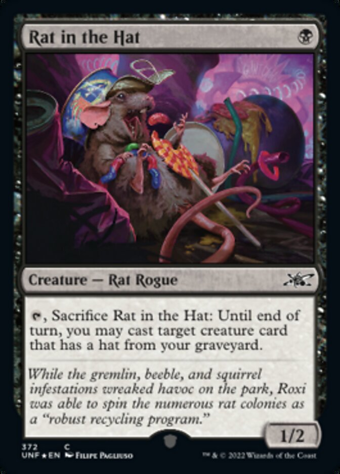 Rat in the Hat (Galaxy Foil) [Unfinity] | Gear Gaming Fayetteville