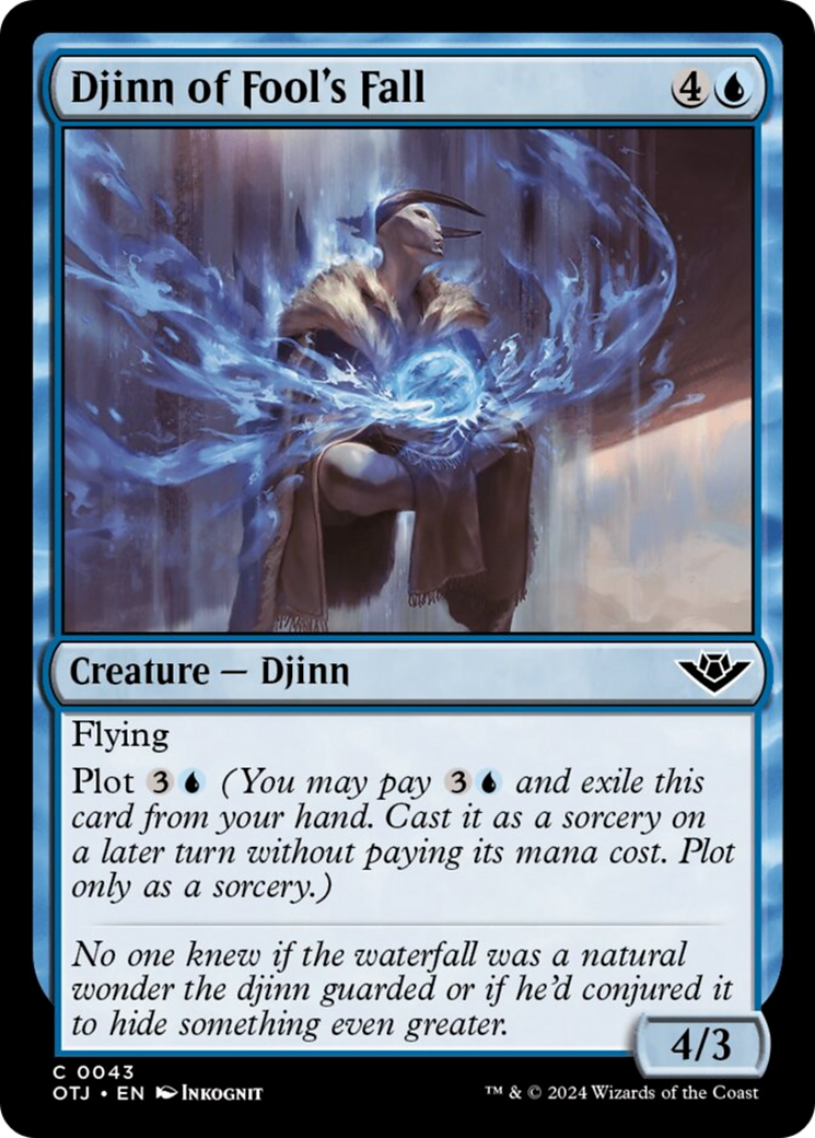 Djinn of Fool's Fall [Outlaws of Thunder Junction] | Gear Gaming Fayetteville