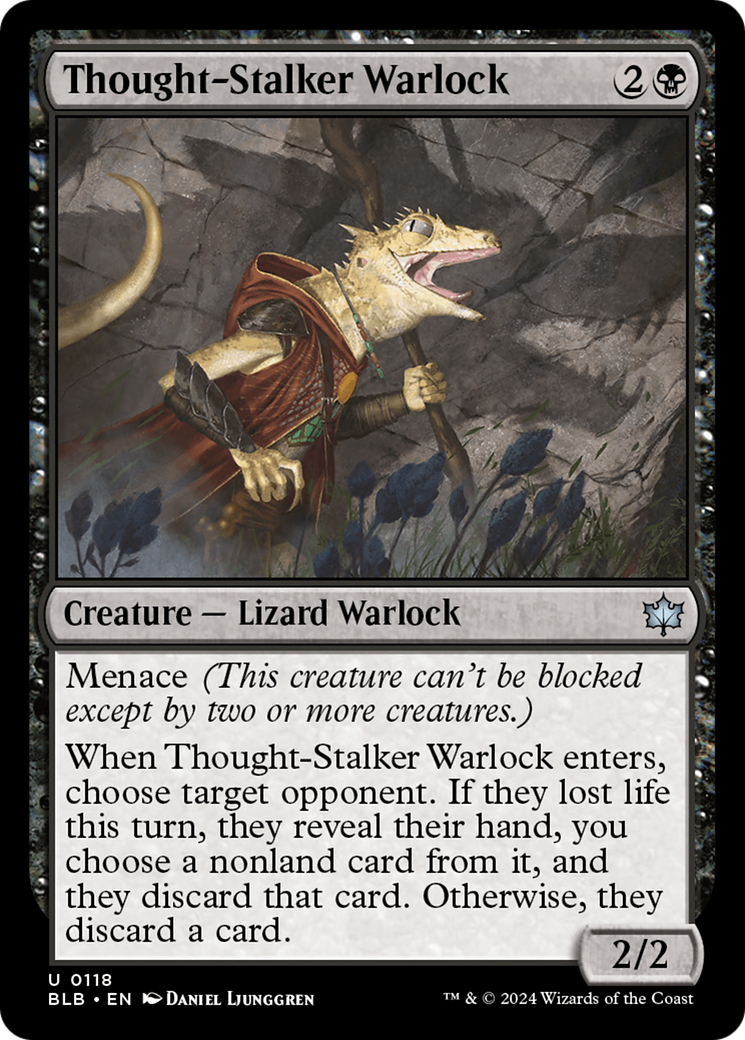 Thought-Stalker Warlock [Bloomburrow] | Gear Gaming Fayetteville