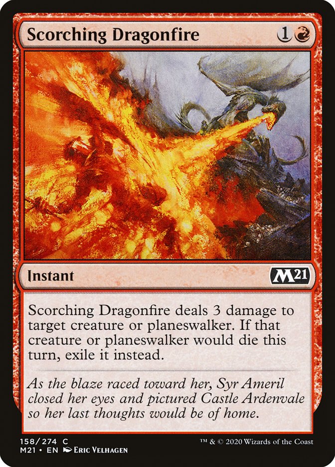 Scorching Dragonfire [Core Set 2021] | Gear Gaming Fayetteville