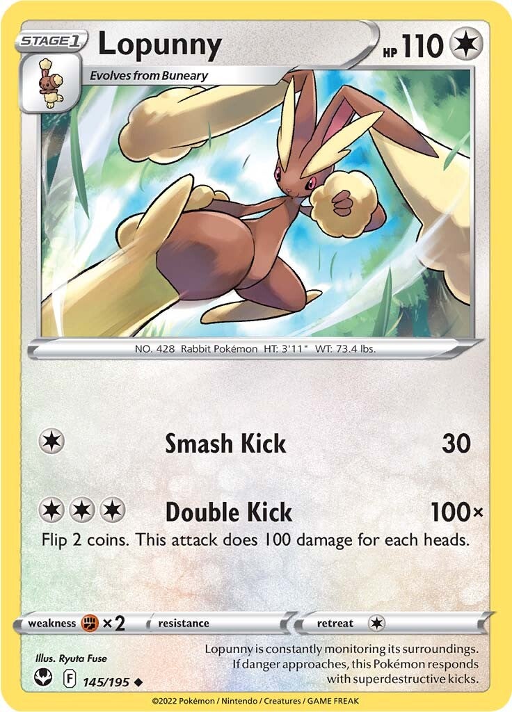 Lopunny (145/195) [Sword & Shield: Silver Tempest] | Gear Gaming Fayetteville