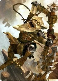 Teeterpeak Ambusher Art Card [Zendikar Rising Art Series] | Gear Gaming Fayetteville