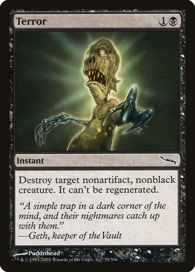 Terror [Mirrodin] | Gear Gaming Fayetteville