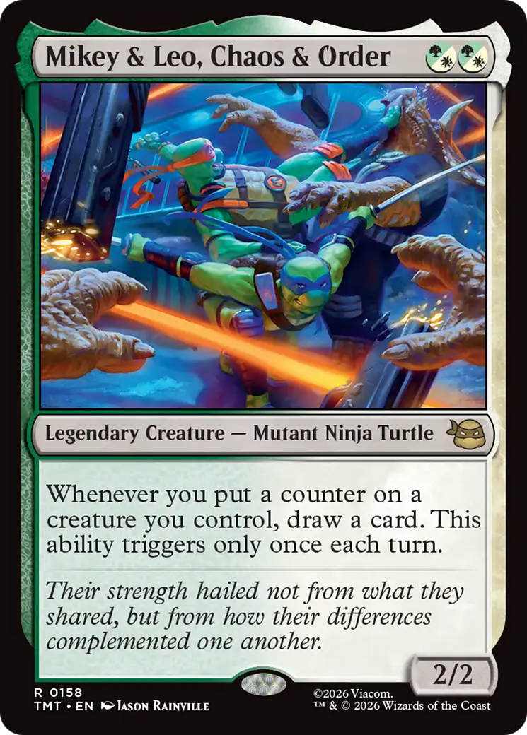 Mikey & Leo, Chaos & Order [Teenage Mutant Ninja Turtles] | Gear Gaming Fayetteville