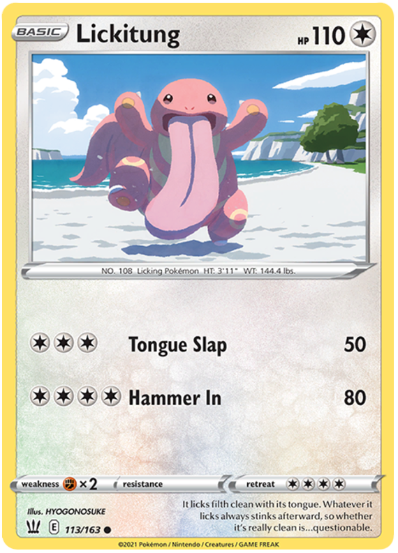 Lickitung (113/163) [Sword & Shield: Battle Styles] | Gear Gaming Fayetteville