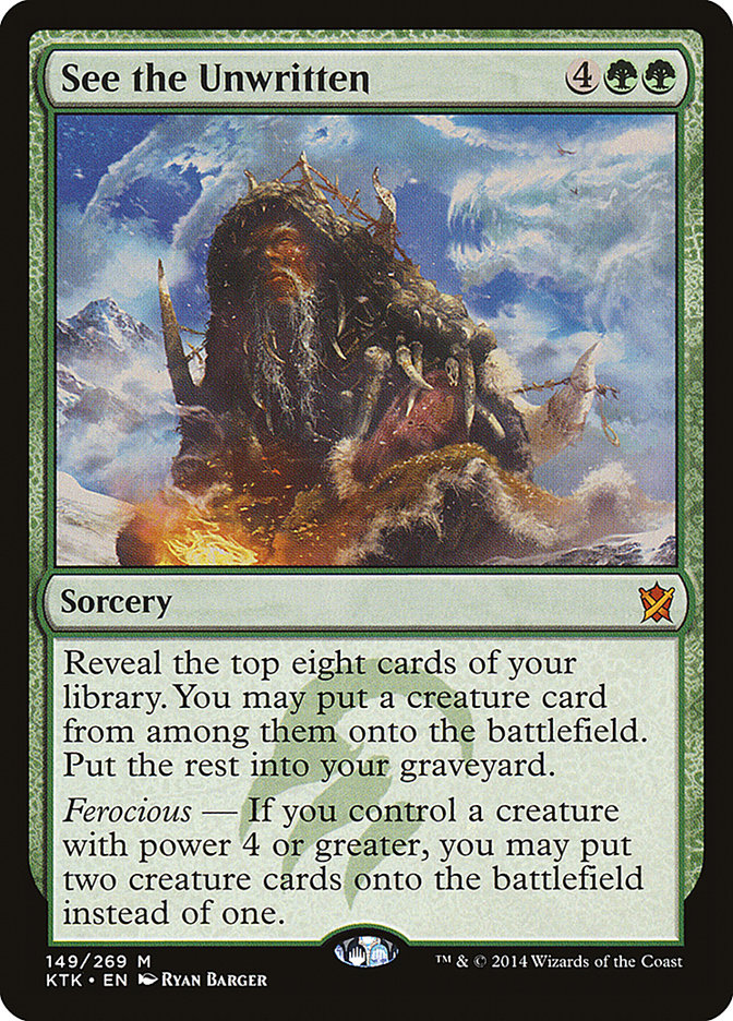 See the Unwritten [Khans of Tarkir] | Gear Gaming Fayetteville