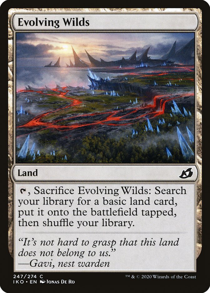 Evolving Wilds [Ikoria: Lair of Behemoths] | Gear Gaming Fayetteville