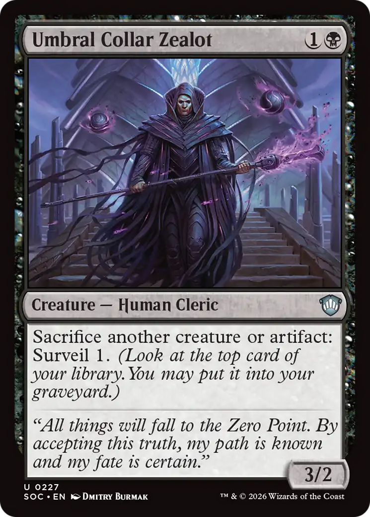 Umbral Collar Zealot [Secrets of Strixhaven Commander] | Gear Gaming Fayetteville