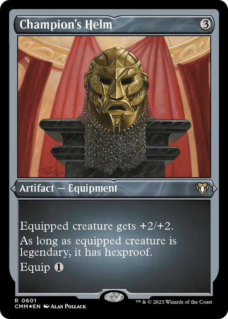 Champion's Helm (Foil Etched) [Commander Masters] | Gear Gaming Fayetteville