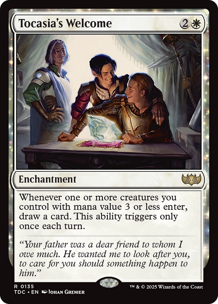Tocasia's Welcome [Tarkir: Dragonstorm Commander] | Gear Gaming Fayetteville