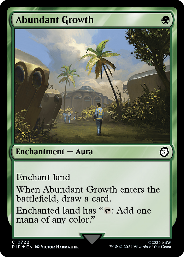 Abundant Growth (Surge Foil) [Fallout] | Gear Gaming Fayetteville