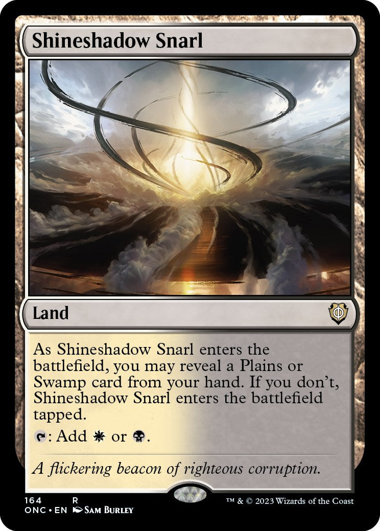 Shineshadow Snarl [Phyrexia: All Will Be One Commander] | Gear Gaming Fayetteville