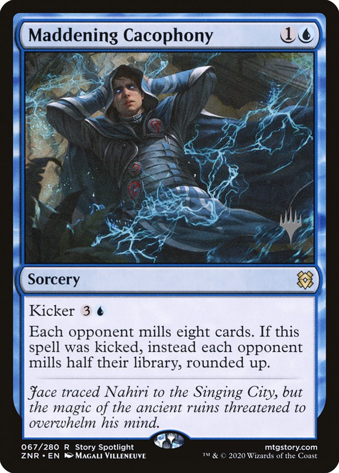 Maddening Cacophony (Promo Pack) [Zendikar Rising Promos] | Gear Gaming Fayetteville