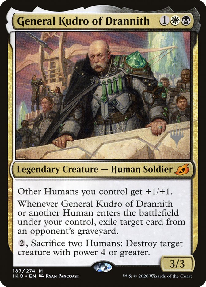 General Kudro of Drannith (Promo Pack) [Ikoria: Lair of Behemoths Promos] | Gear Gaming Fayetteville