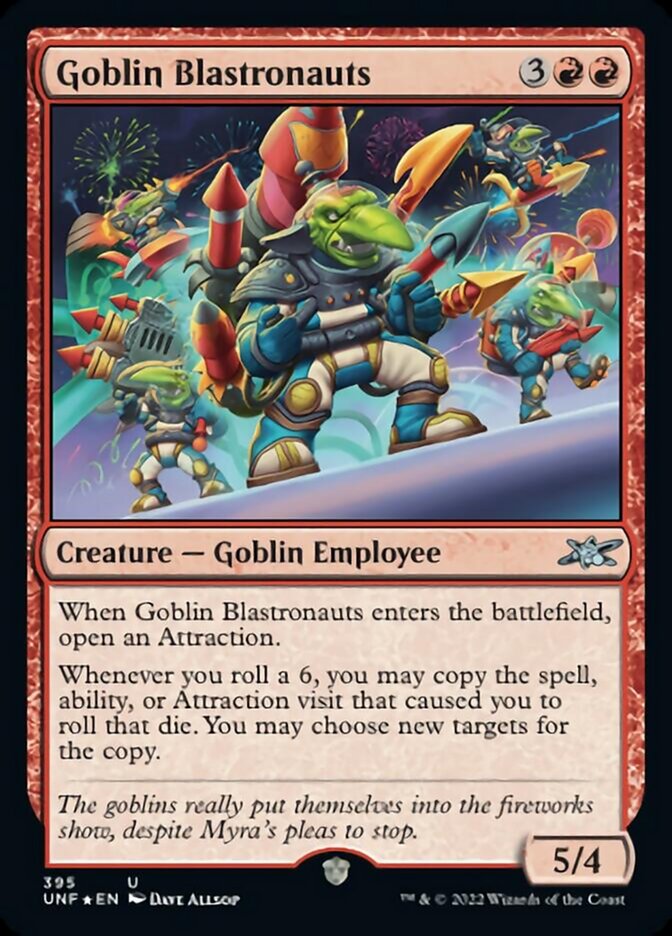Goblin Blastronauts (Galaxy Foil) [Unfinity] | Gear Gaming Fayetteville