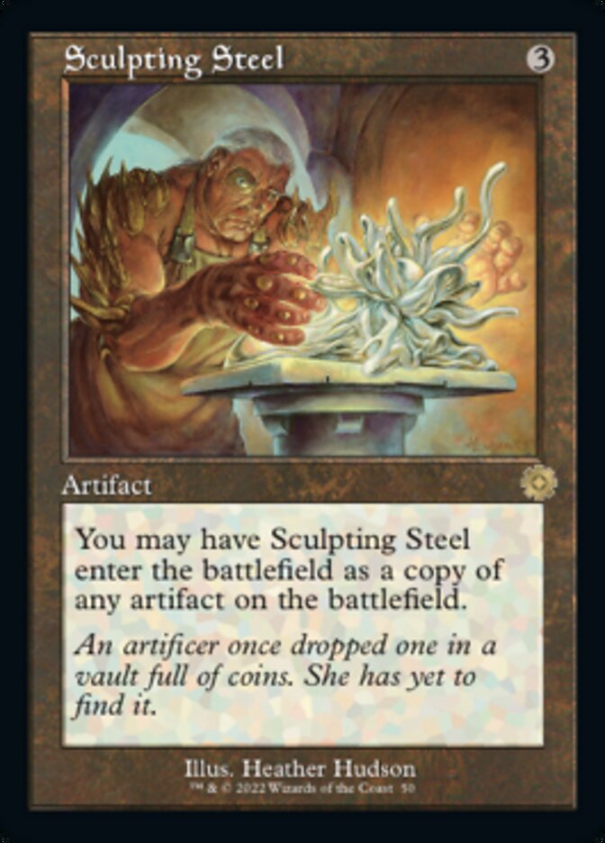 Sculpting Steel (Retro) [The Brothers' War Retro Artifacts] | Gear Gaming Fayetteville
