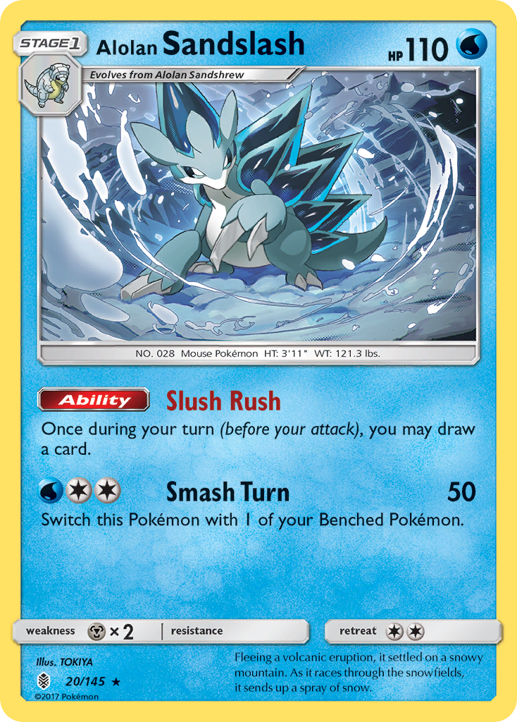 Alolan Sandslash (20/145) [Sun & Moon: Guardians Rising] | Gear Gaming Fayetteville