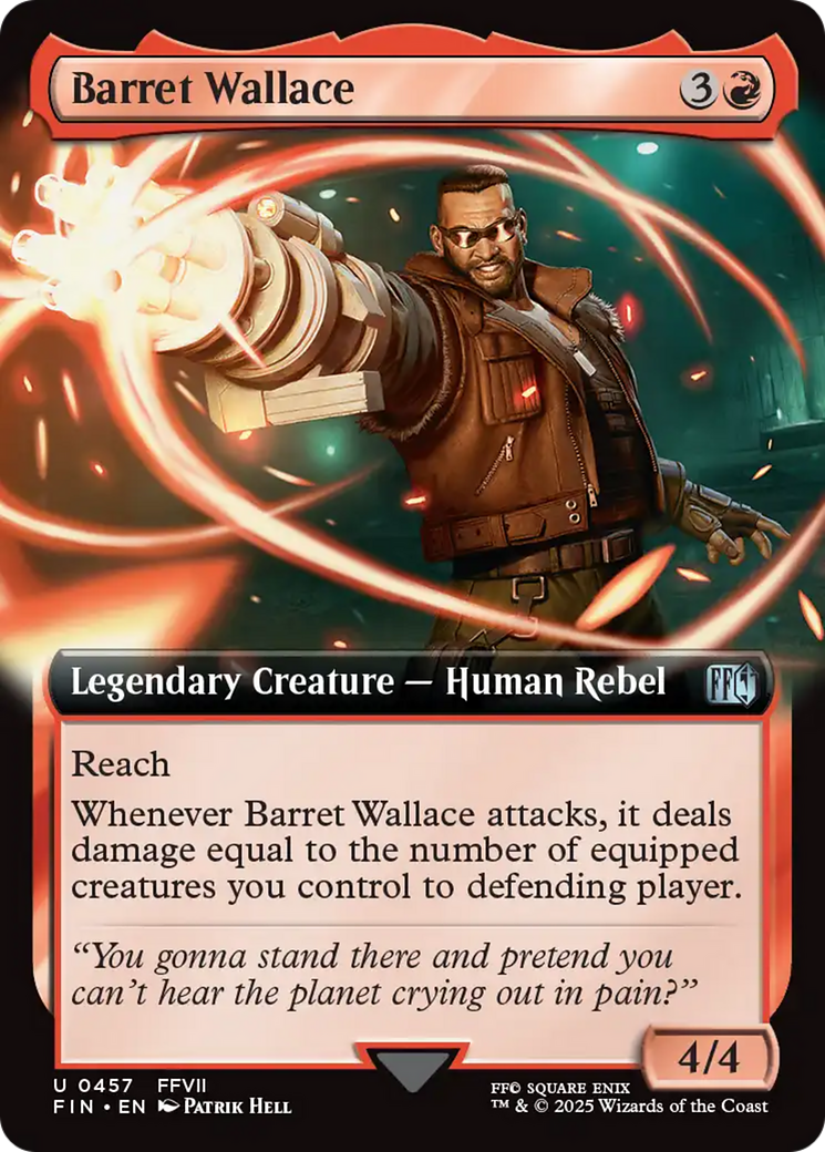 Barret Wallace (Extended Art) [FINAL FANTASY] | Gear Gaming Fayetteville
